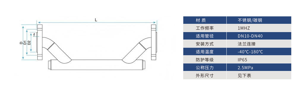 標(biāo)準(zhǔn)π型直管段傳感器